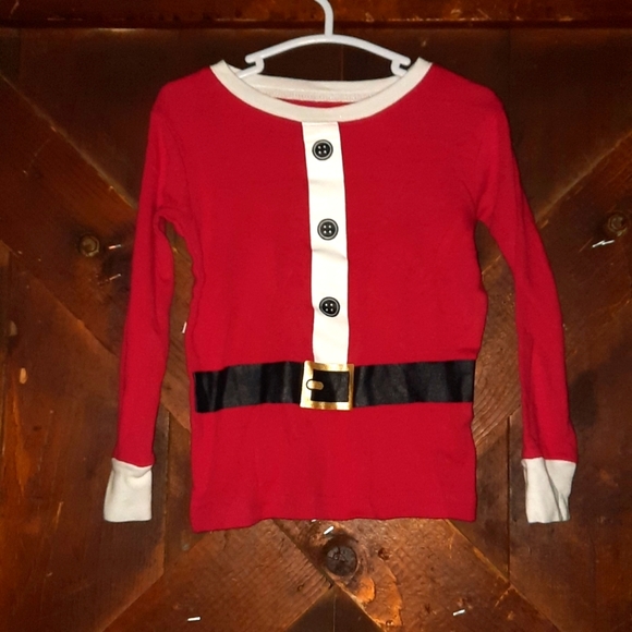 Carter's Other - 🍀3/15 Santa Boy's Long Sleeve (pajamas shirt)